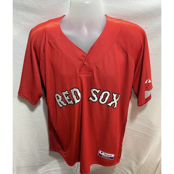 Majestic Jersey MLB | Boston Red Sox Large No Player On Back Sun Damage - Picture 1 of 11